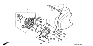 NV400 Водяная помпа