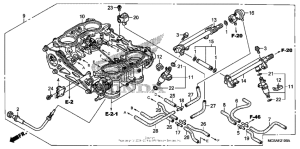 ST1300 Throttle body (assy.)