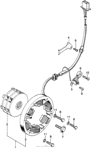 SL175 Alternator + neutral switch