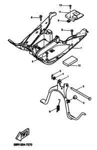 YQ50 Support & repose pied
