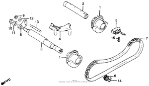 CM450 Валансирный вал