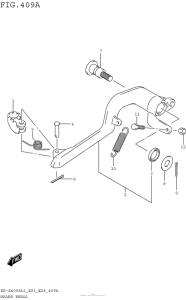  Педаль тормоза