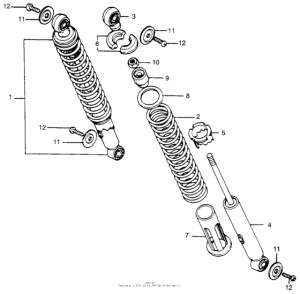 TL250 Амортизатор