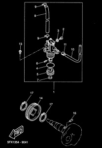 CW50RS Масляный насос