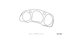 GL1800 Instrument accent (carbon type)