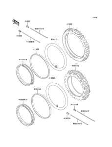 KL250 Колеса,покрышки