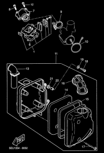 YH50 Впускная система