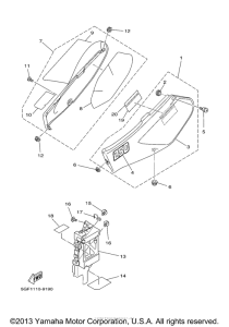  Боковые обтекатели