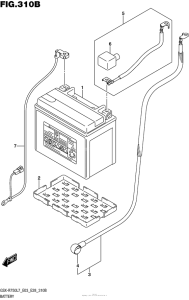 GSX-R750 Battery (Gsx-R750L7 E28)