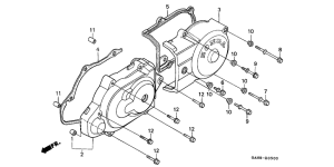 SK50M Облицовка левая сторона