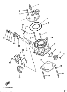 YZ125 Цилиндры