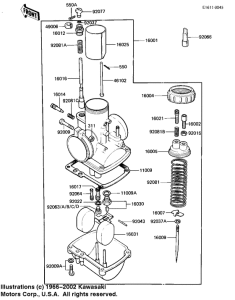 KD80 Carburetor assy