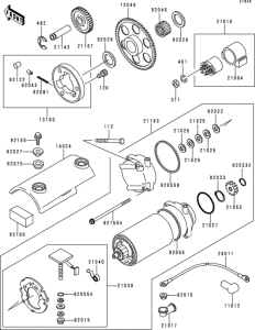 ZR750 Стартер