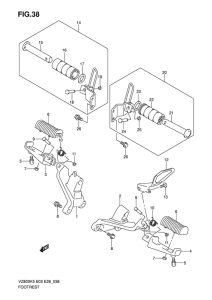 VZ800 Подножки