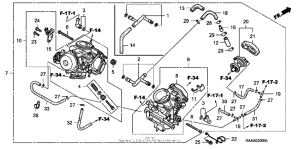 VT1100C Карбюратор