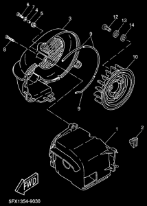 YH50 Cubierta de aire, ventilador