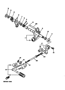 XV1100 XV1100K Shaft shift
