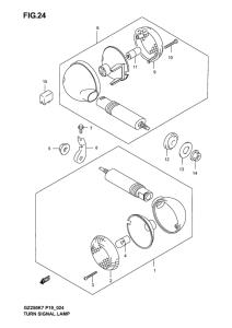 GZ250 Поворотники