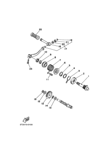 MR50 Ножной стартер