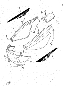 CW50RSP Боковые обтекатели