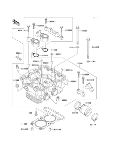 EL250 Головка цилиндров