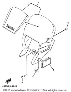 XT225EC Обтекатели