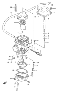 DR650 Carburetor assy
