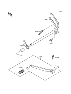 EL250 Механизм переключения передач
