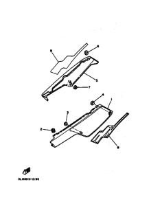 DT50LC DT50F Боковая крышка