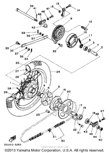 RT100D Переднее колесо