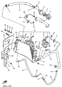 GTS1000 Radiator. hose