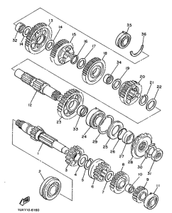 FJ1200 Трансмиссия