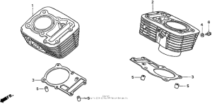 VT600CD2 Цилиндры