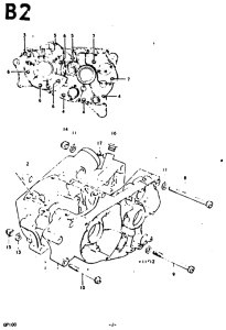 GP100 Картер двигателя