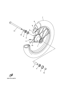 XVS400 ﾌﾛﾝﾄﾎｲｰﾙ