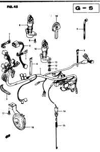 GSX250 Жгут проводов
