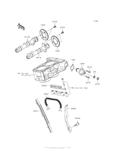 EX300 Распред вал