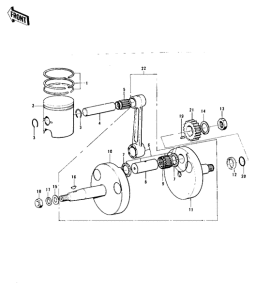  Crankshaft / piston