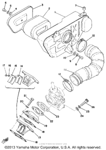RS100B Впускная система