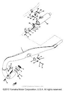 SC500 Выхлопная система
