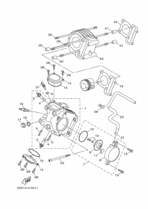 YW125 Цилиндр
