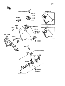 KL650 Fuel tank(1 / 2)
