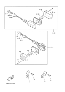 CW50 Поворотники