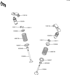 ZG1200 Клапана