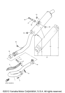  Выхлопная система
