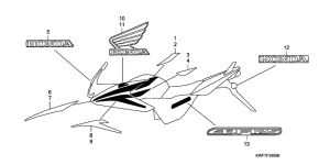 CBF125M Mark / stripe