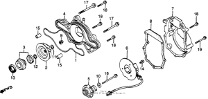 GL500I Water pump + pulse generator