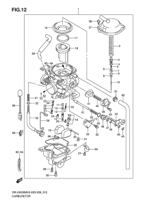 DR-Z400 Carburetor assy