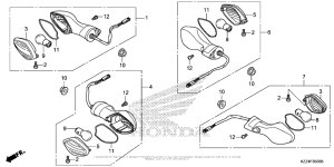  Задний фонарь