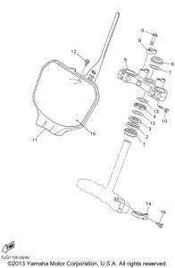 YZ426FN Управление